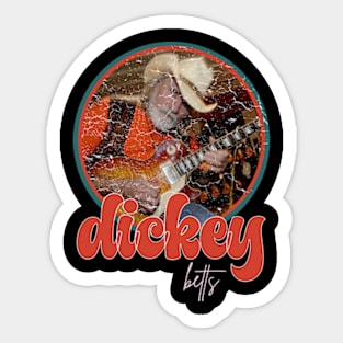 dickey betts  RIP Sticker